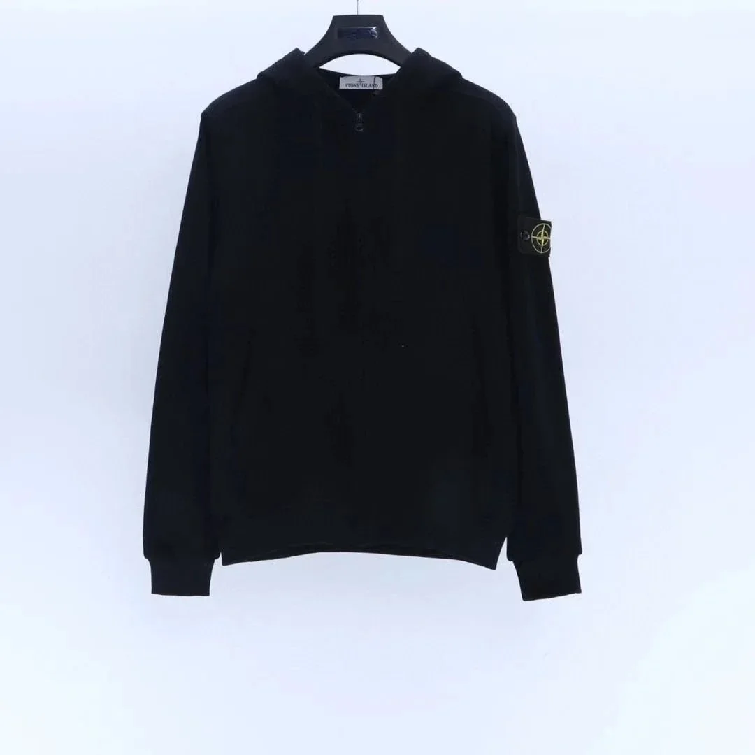 Stone Island 68-15 Black Hoodie