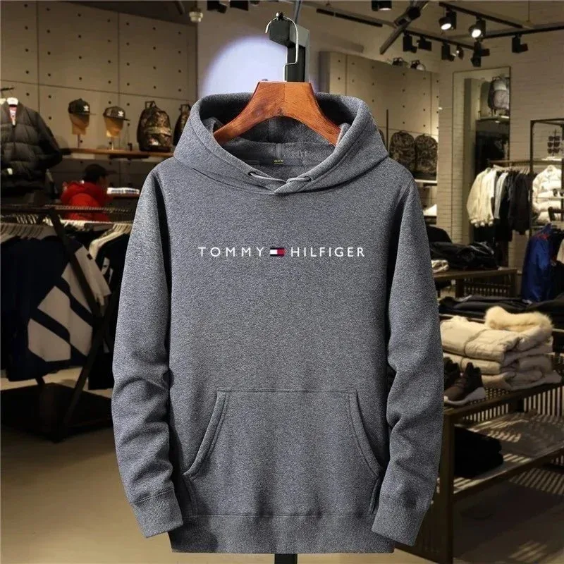 Tommy Hilfiger Hoodie Deep Grey Sweatshirt