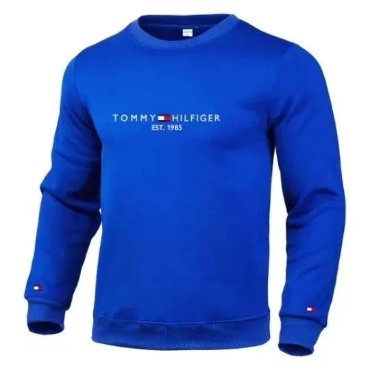 Tommy Hilfiger Royal Blue Crewneck Sweatshirt