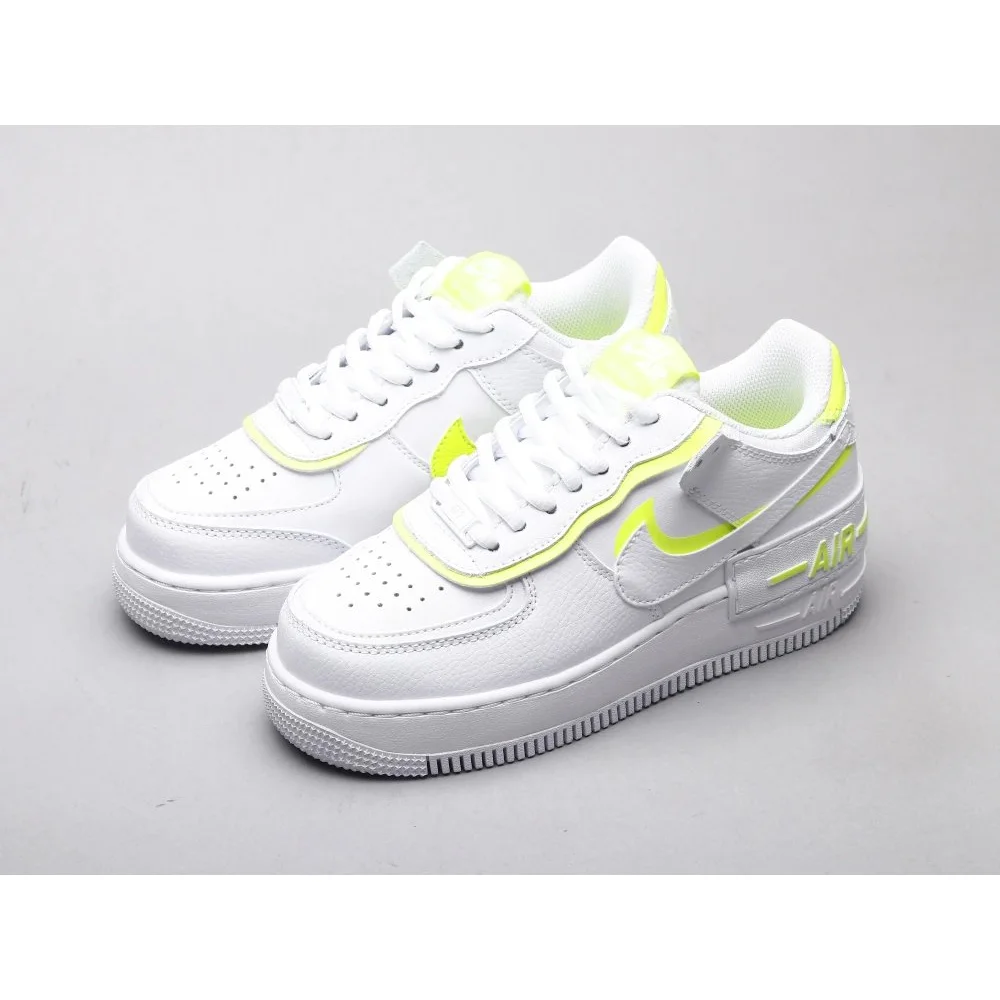 Nike Air Force 1 Shadow Sail/Neon Green Sneakers
