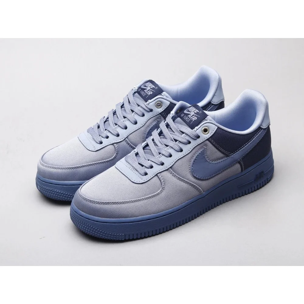 Nike Air Force 1 Light Smoke Grey/Deep Royal Blue Sneakers