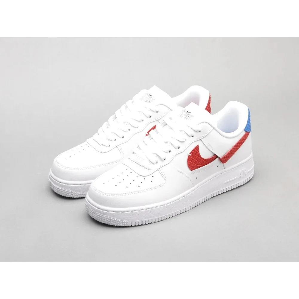 Nike Air Force 1 White/Red/Blue Sneakers