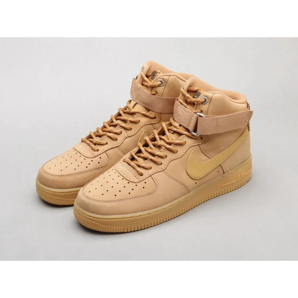 Nike Air Force 1 High '07 Wheat/Gum Sneakers