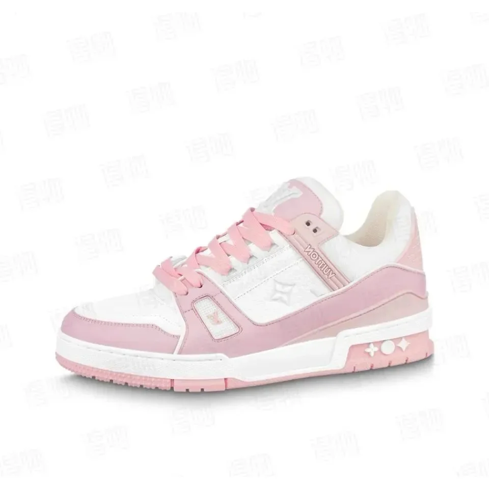 Louis Vuitton LV Trainer 12白粉 Sneakers