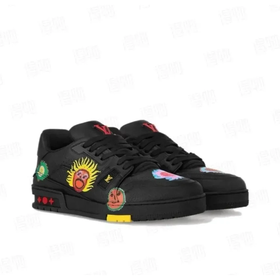 Louis Vuitton Tabi 15 Black Sunflower Sneakers