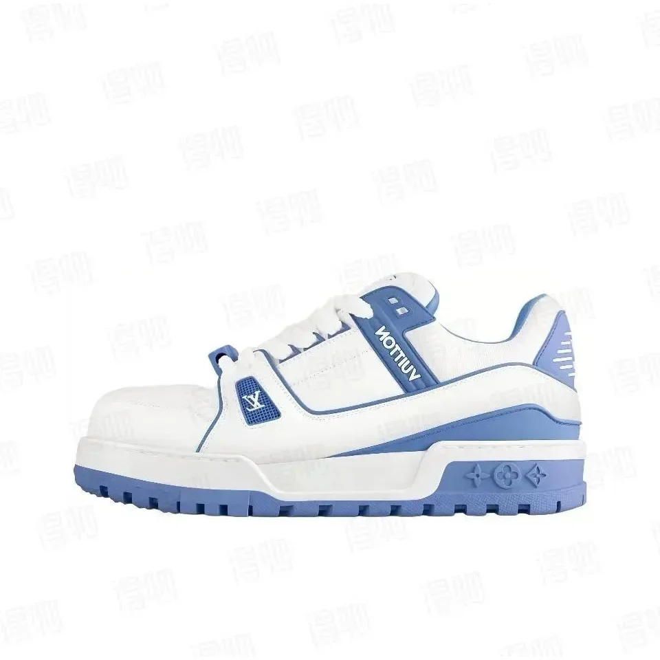 Louis Vuitton Tabi White Blue Sneakers