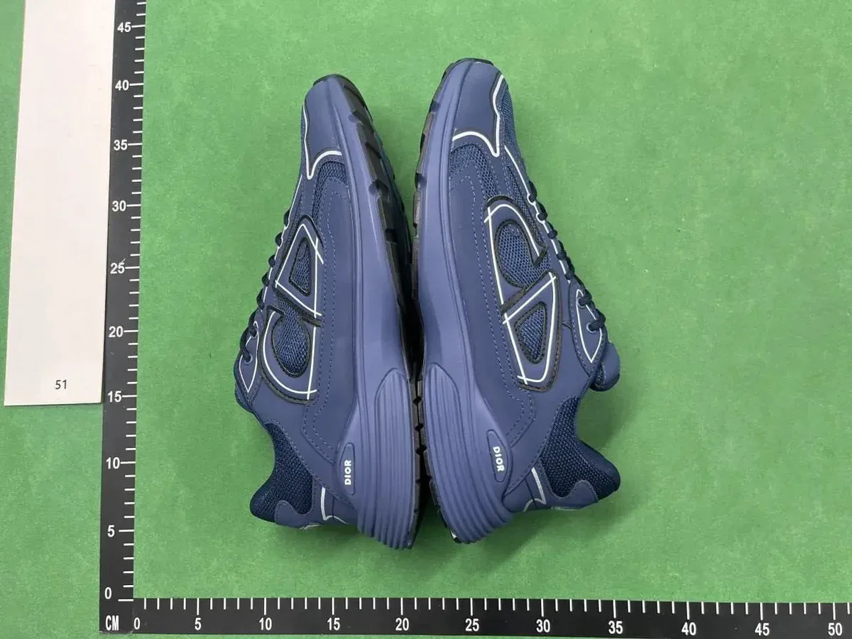 Dior Air Force 1 Blue Sneakers