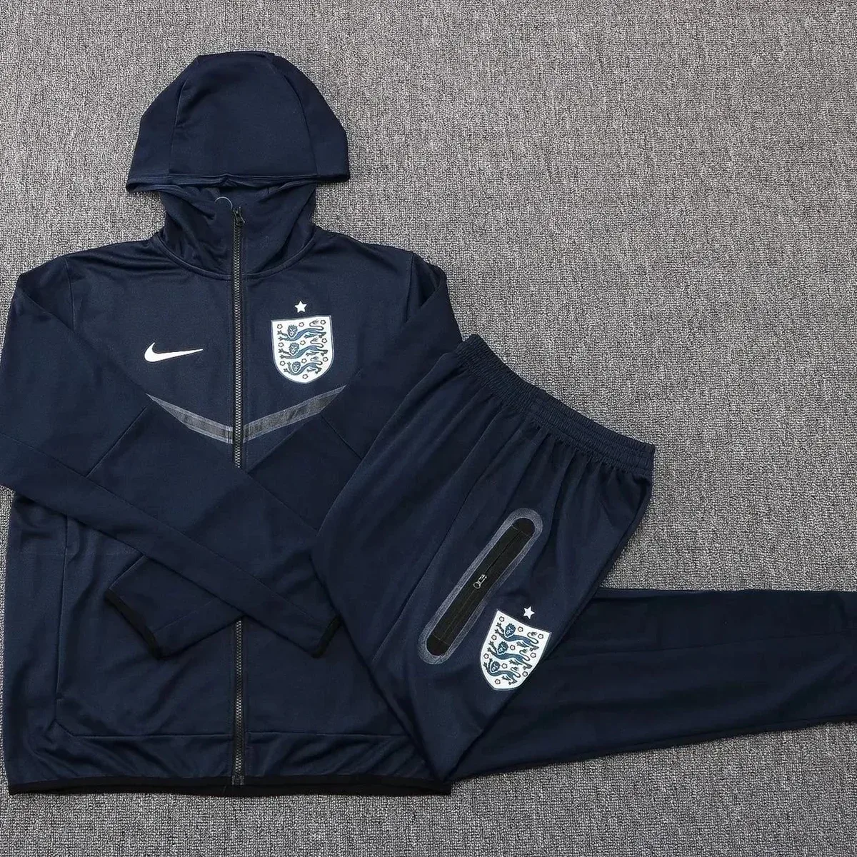 Nike England Air Force 1 Tracksuit Navy Blue