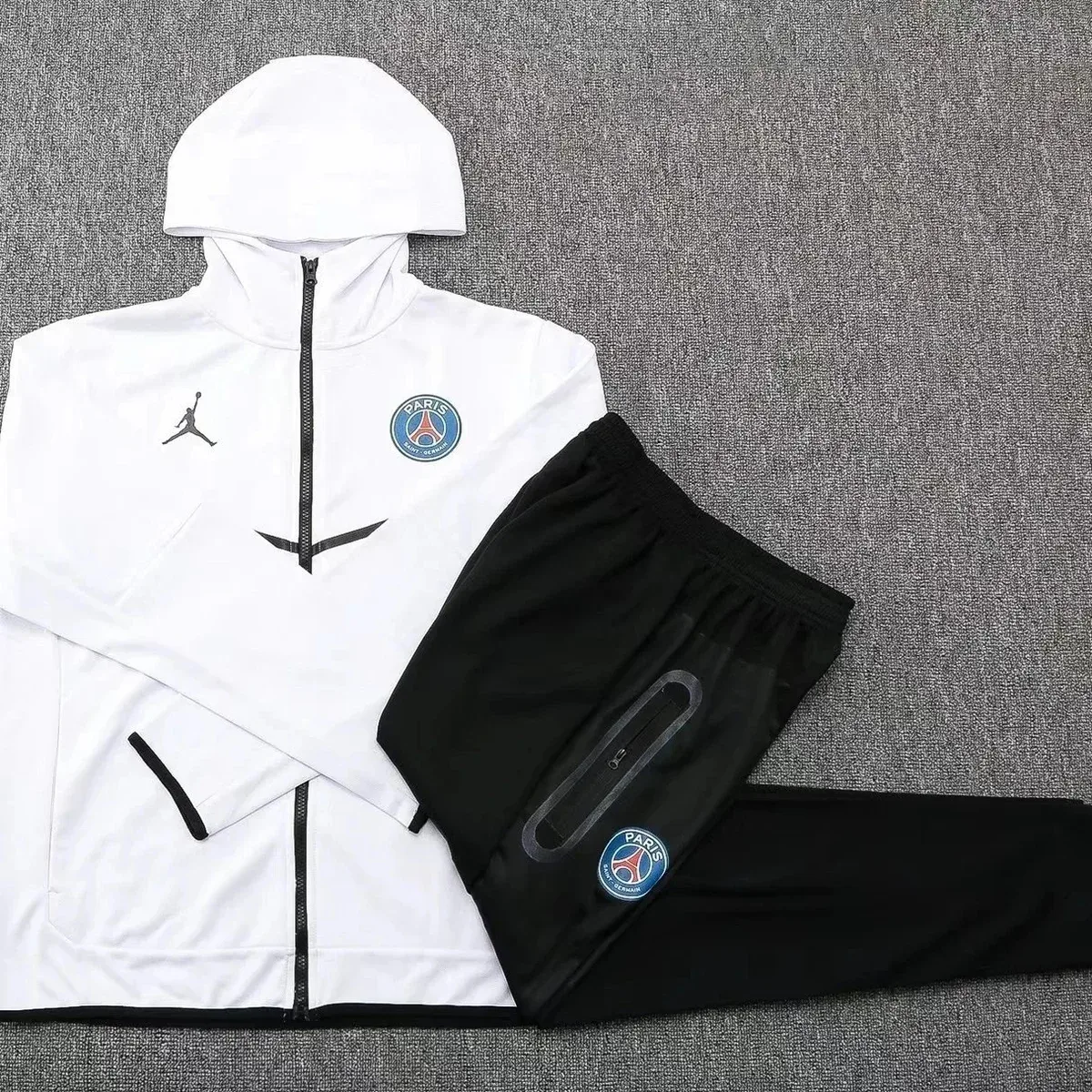 Nike Air Jordan Paris Saint-Germain White/Black Tracksuit