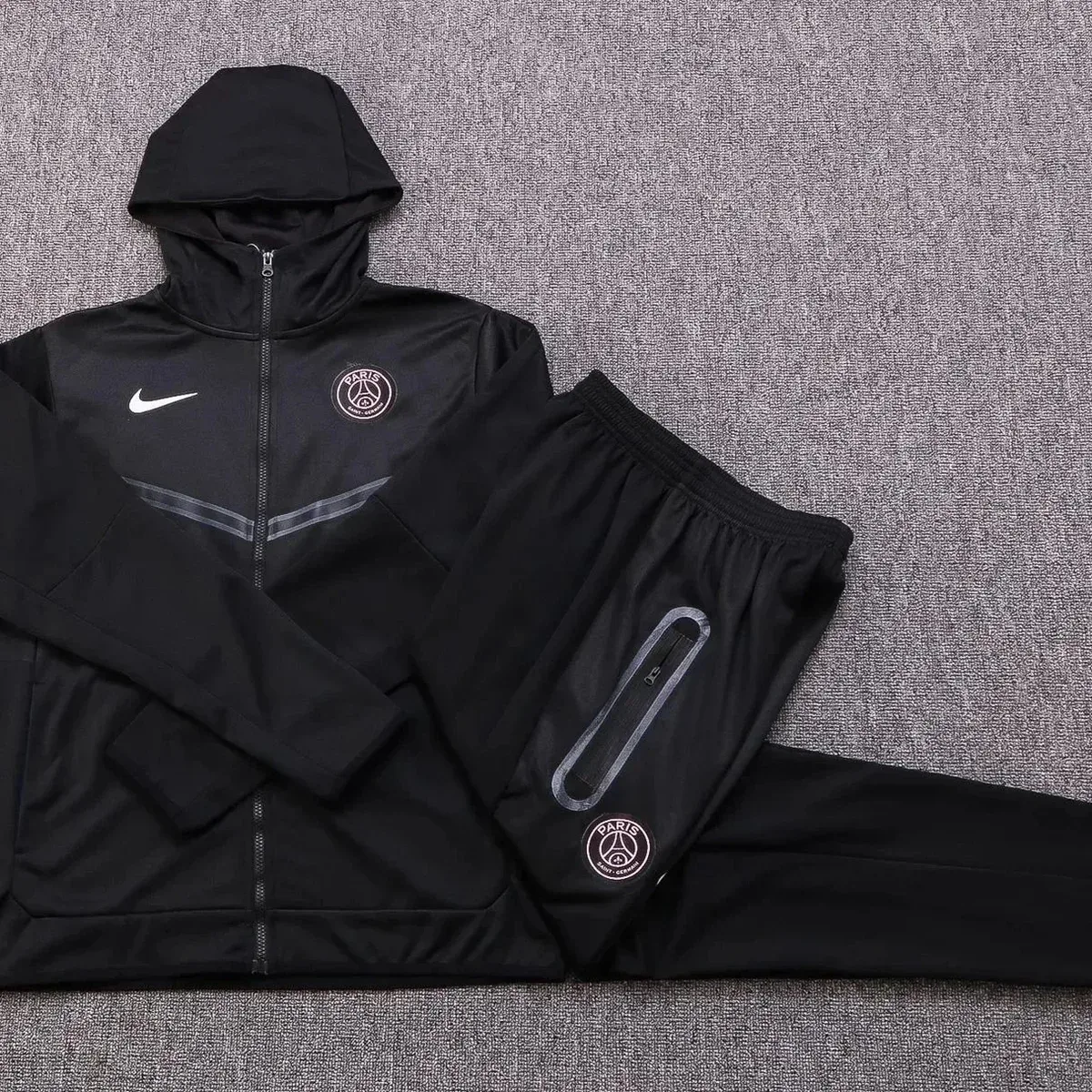 Nike Air Force 1 Black Tracksuit Set