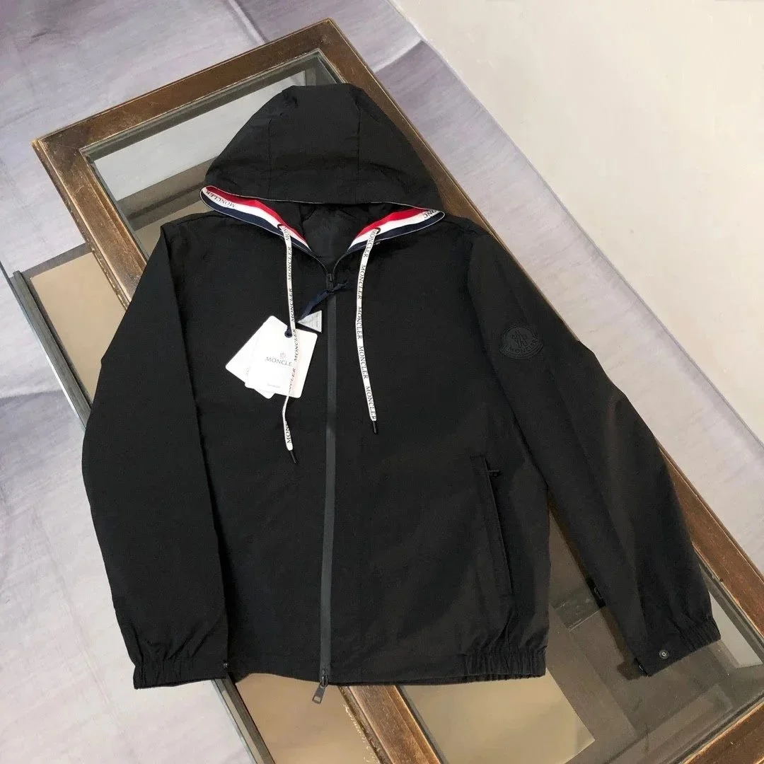Moncler ML007 Black Hooded Parka