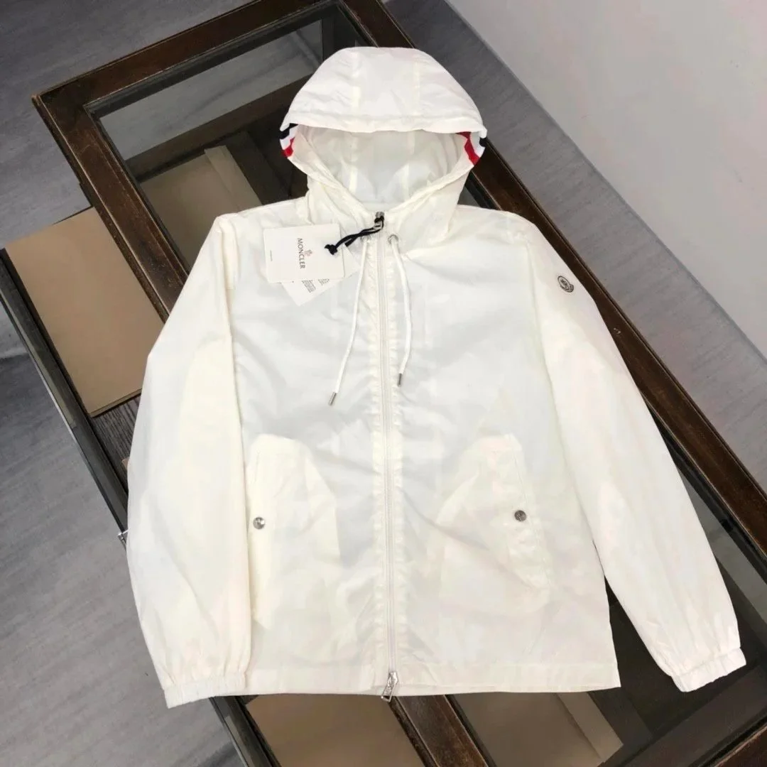 Moncler White Toteline Jacket