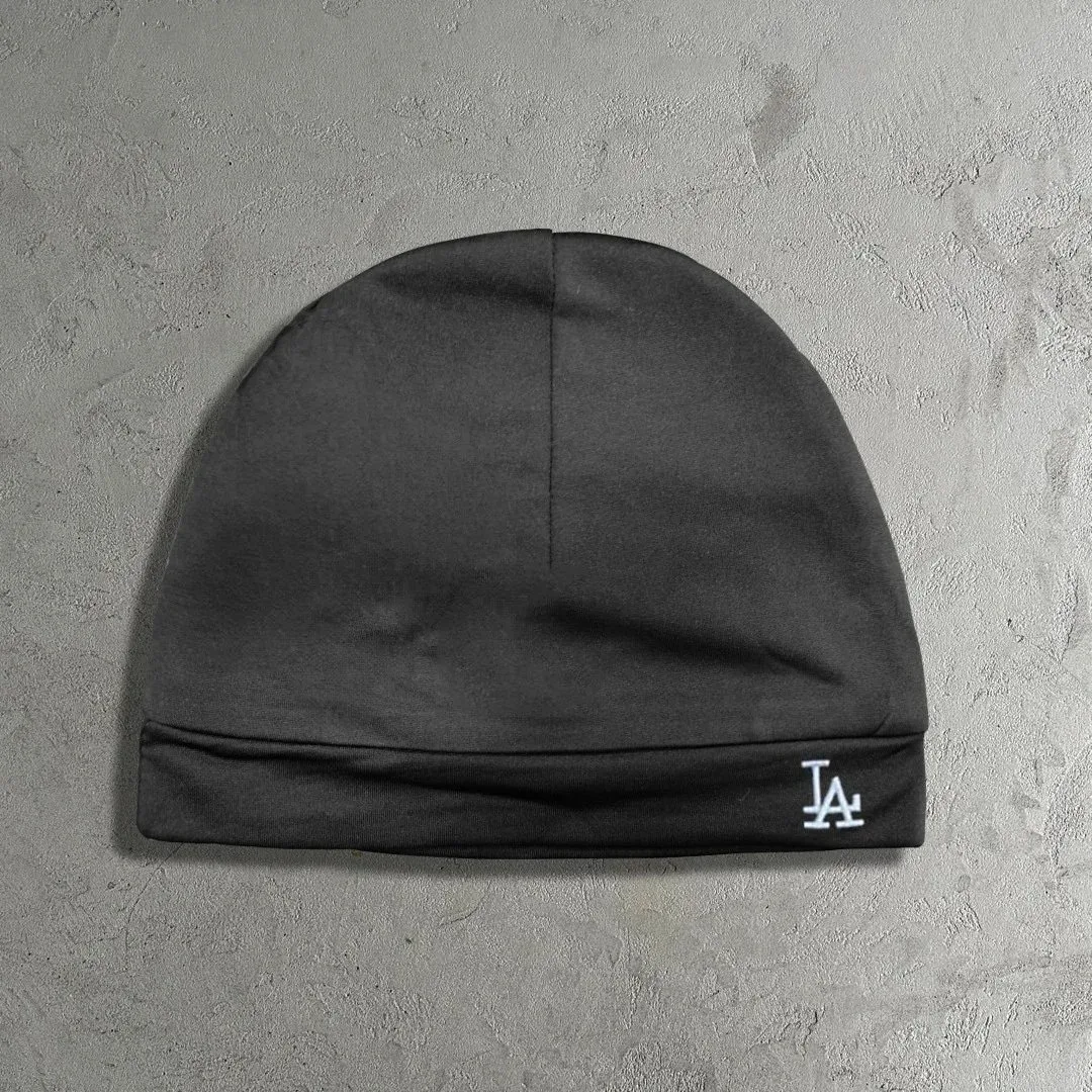 Black LA Beanie Hat