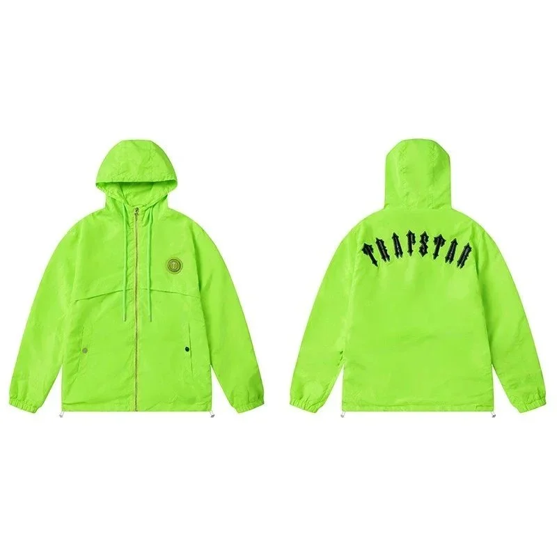 Trapstar Neon Green Windbreaker Jacket