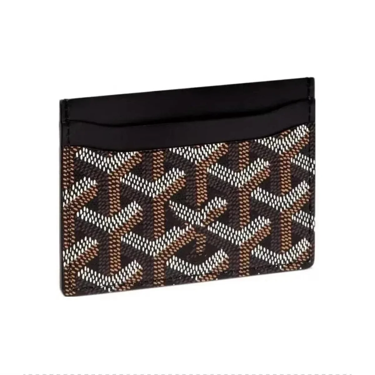 Goyard YARD Card Holder Brown