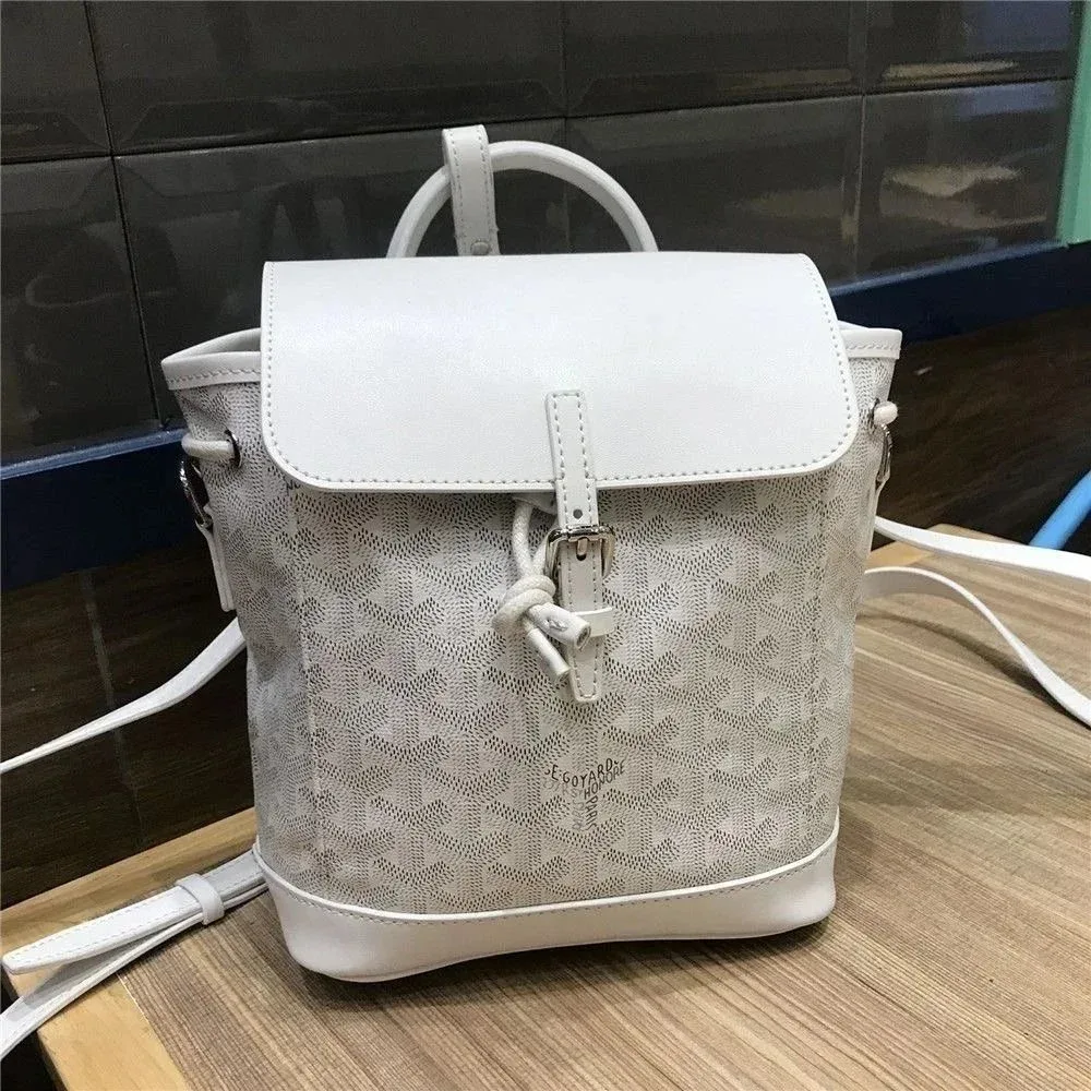 Goyard YARD White Backpack