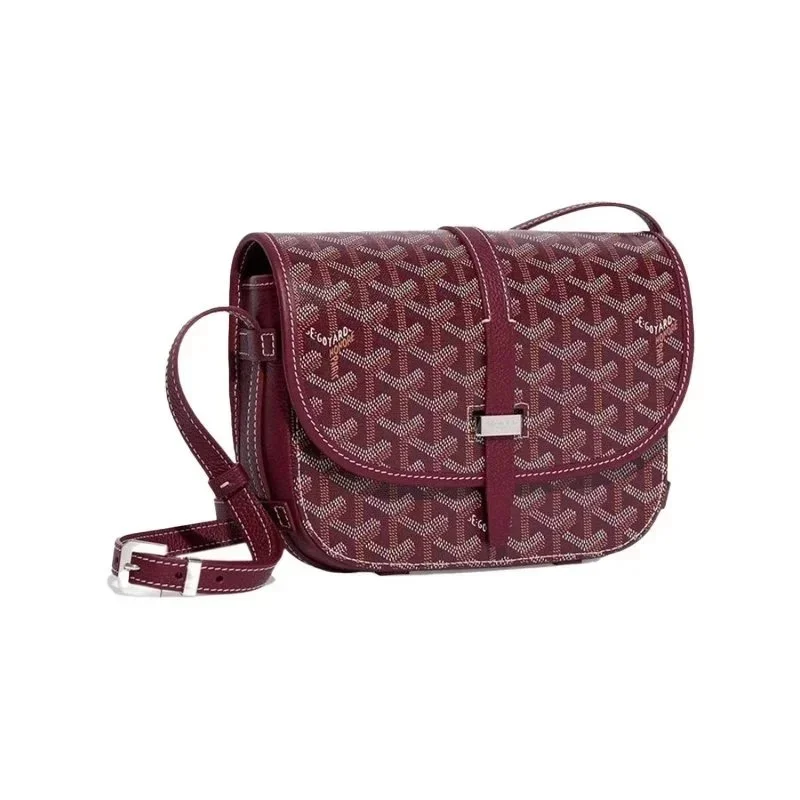 Goyard YARD Bordeaux Canvas Crossbody Bag