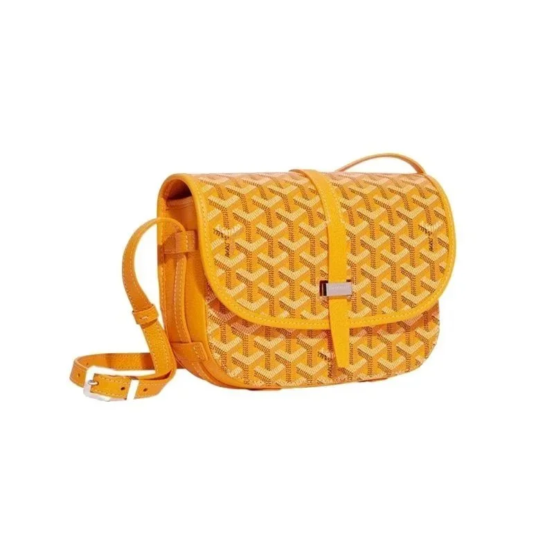 Goyard YARD Mustard Crossbody Bag