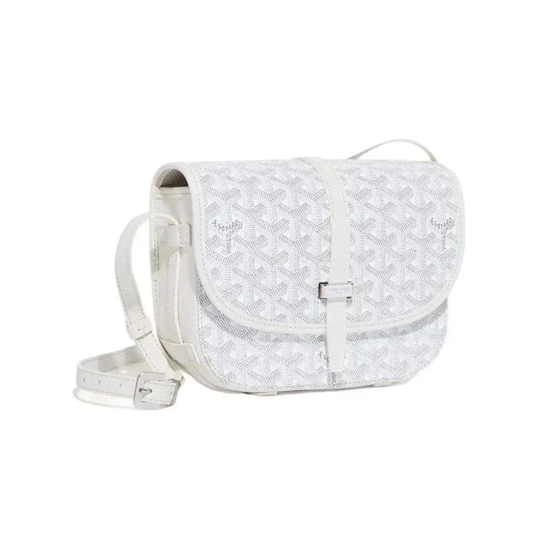 Goyard YARD White Monogram Crossbody Bag