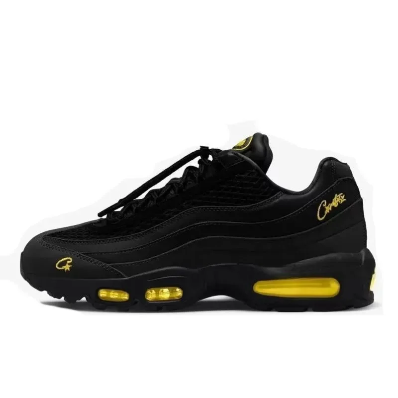 Nike Air Max 95 Triple Black Gold Sneakers