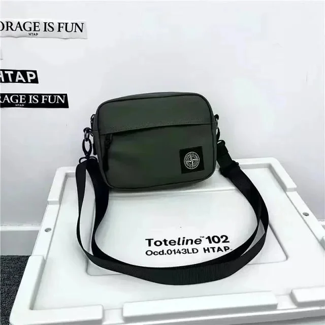 Stone Island 68-15 Olive Green Crossbody Bag