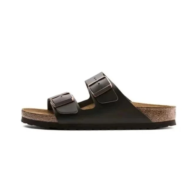 Birkenstock Arizona Mocha Leather Sandals