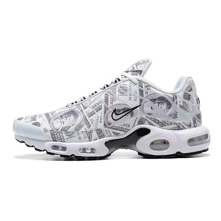 Nike Air Max Plus Money Print Sneakers