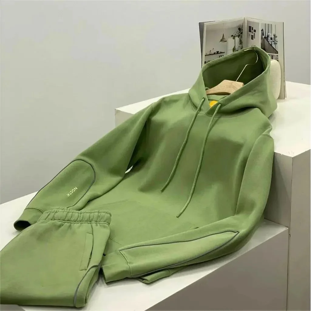 Green Solid Co-ord Set