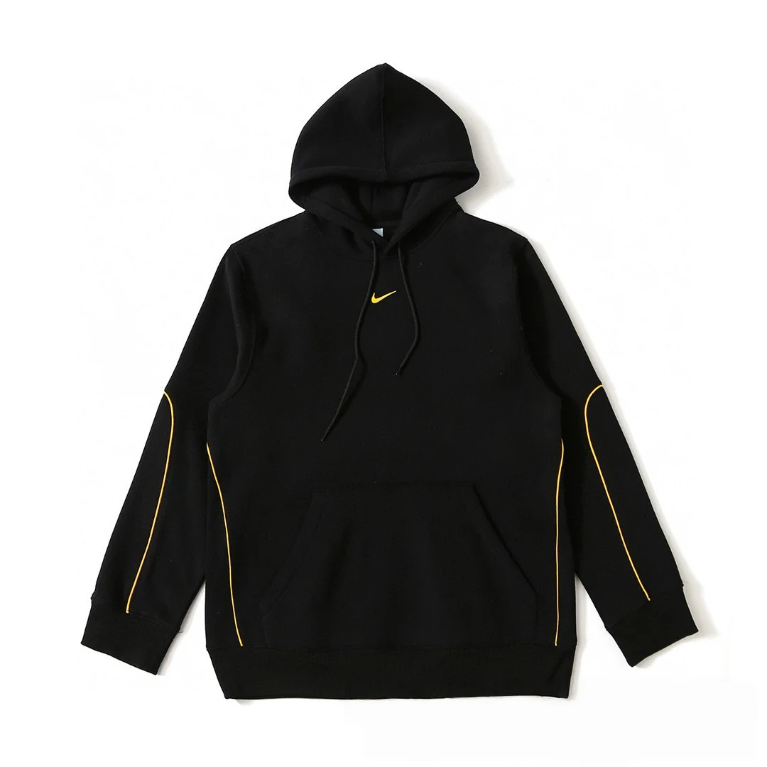 Nike Air Force 1 BB-06 Black with Yellow Accents Hoodie