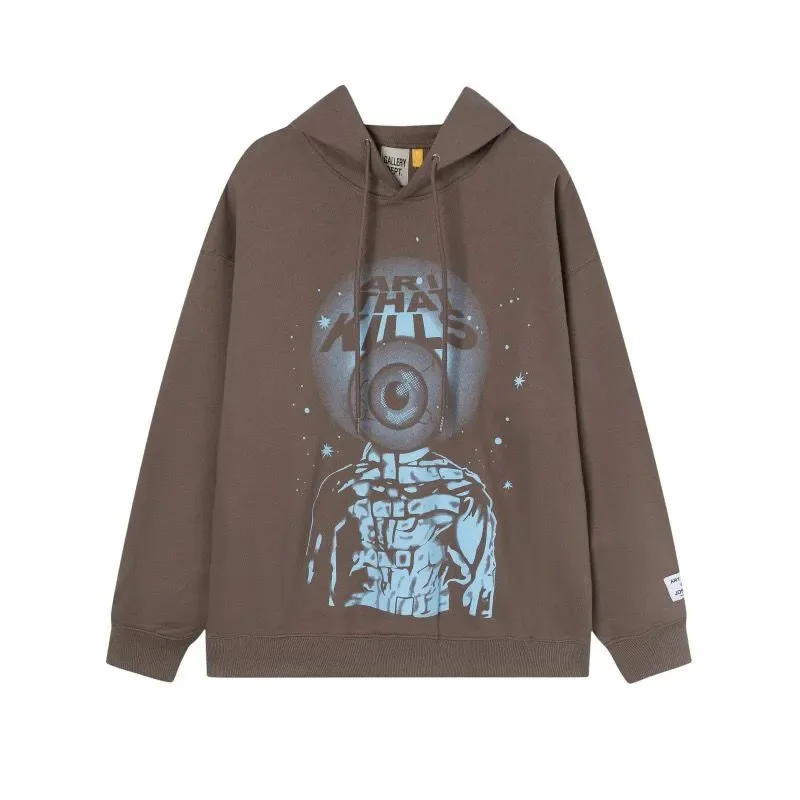 Gallery Dept. Art That Kills Hoodie Brown Casual