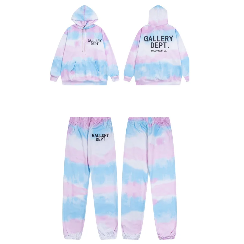 Gallery Dept. Tie-Dye Hoodie & Pants Set
