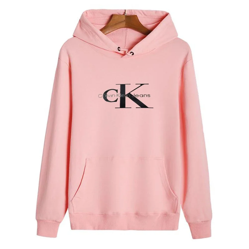 Calvin Klein Pink CK Logo Hoodie