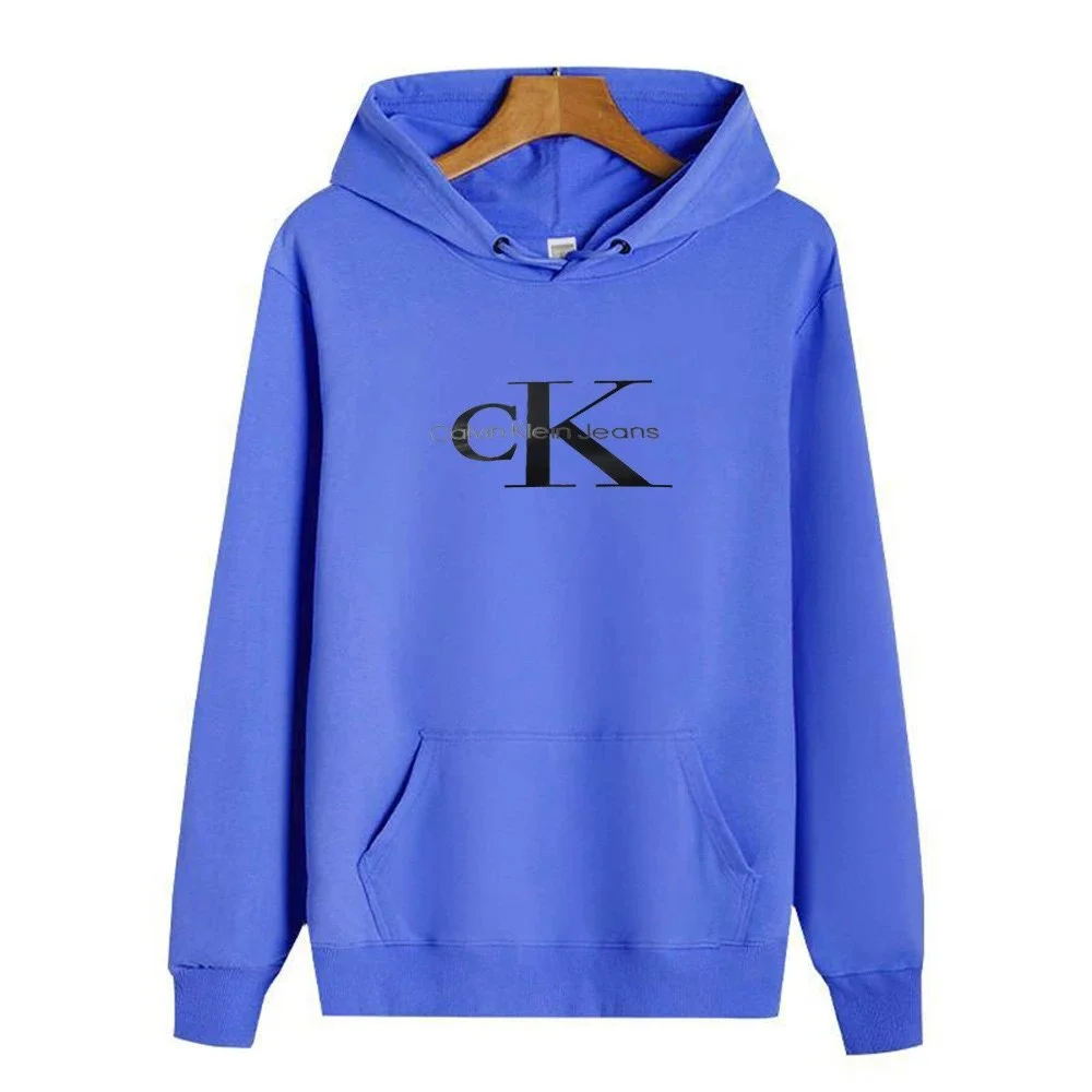 Calvin Klein Jeans CK Logo Blue Hoodie