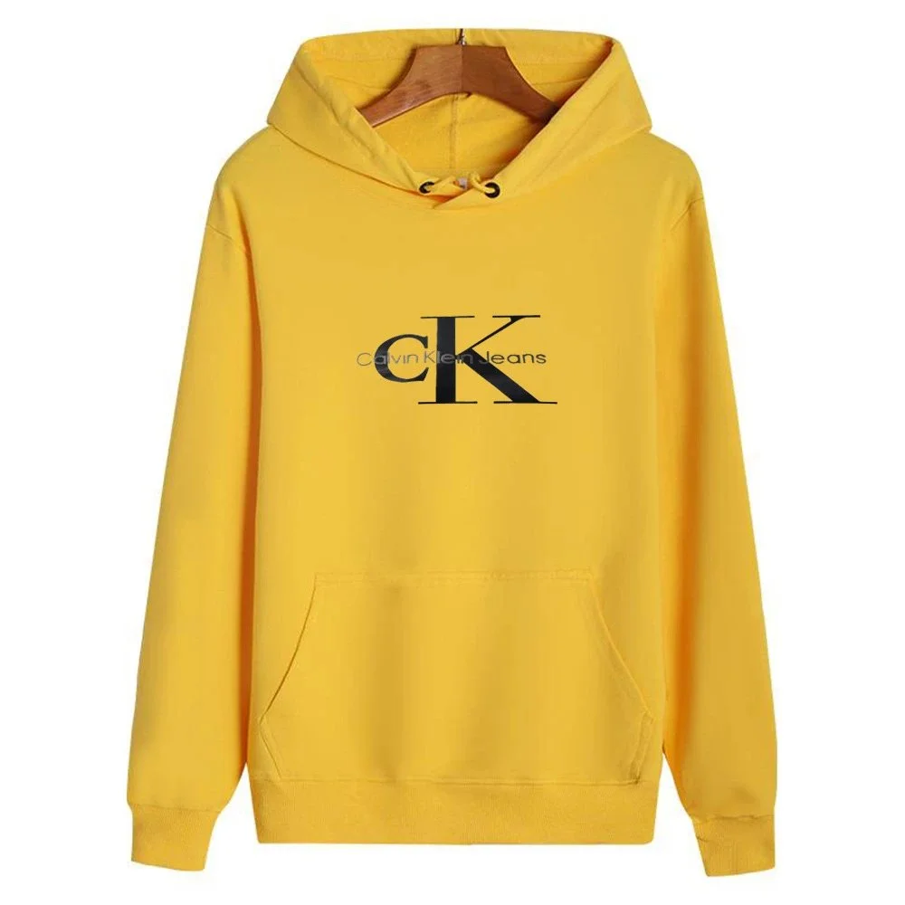 Calvin Klein Yellow CK Logo Hoodie