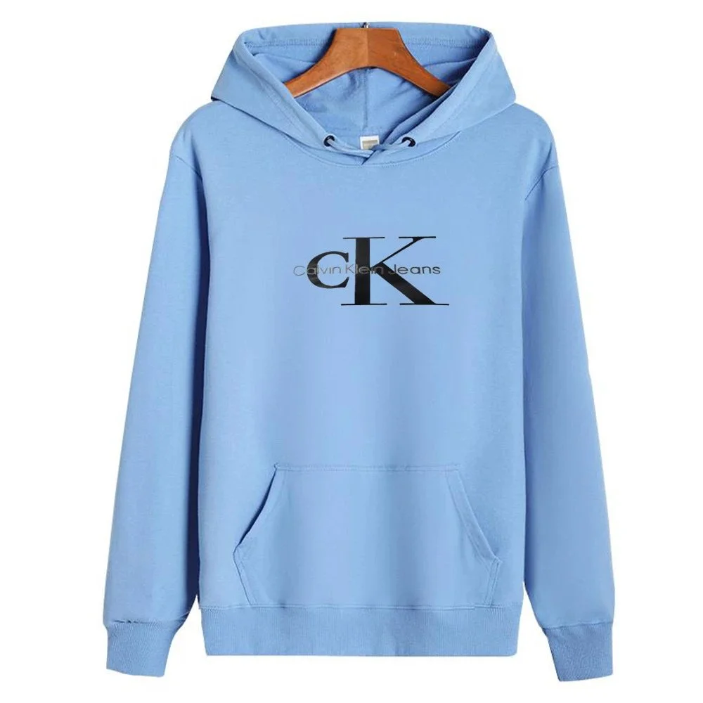 Calvin Klein Light Blue CK Hoodie Sweatshirt