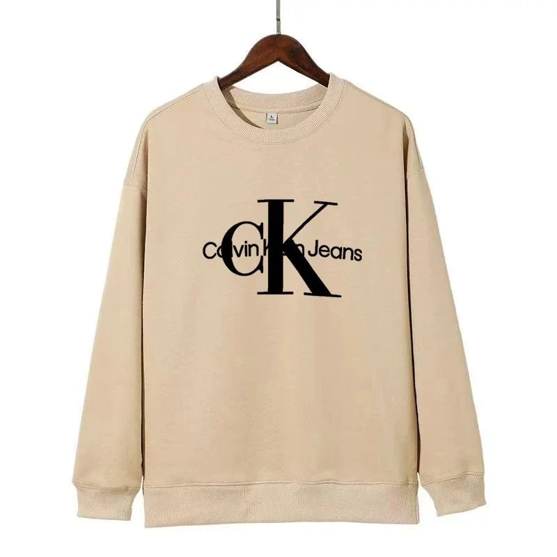 Calvin Klein CK Jeans Beige Logo Sweatshirt