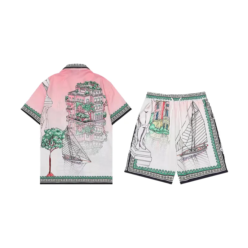 Unisex Printed Shorts & Shirt Set