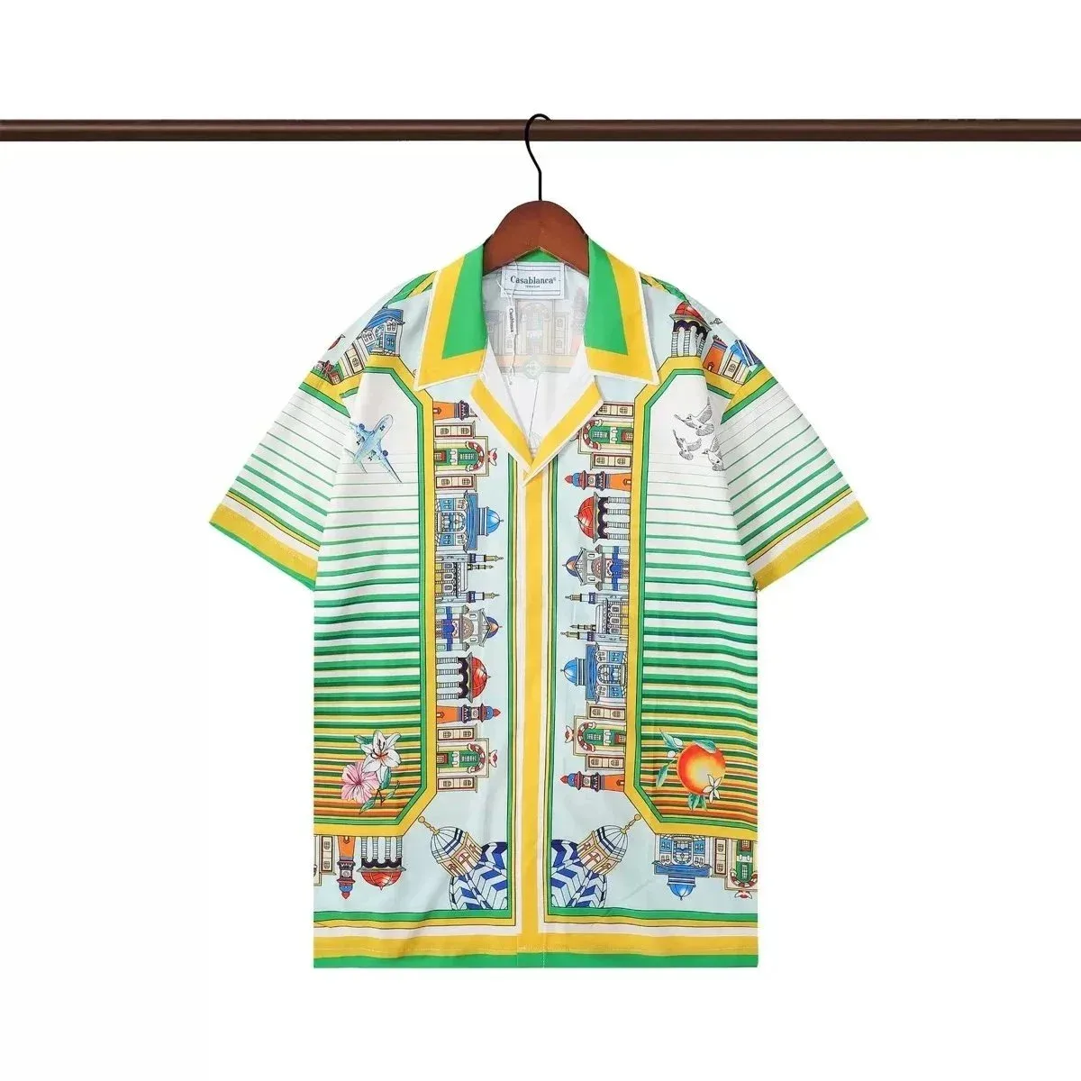Casablanca Printed Short Sleeve Shirt