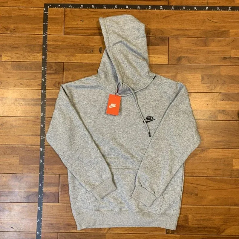 Nike Hoodie Gray Solid Pullover