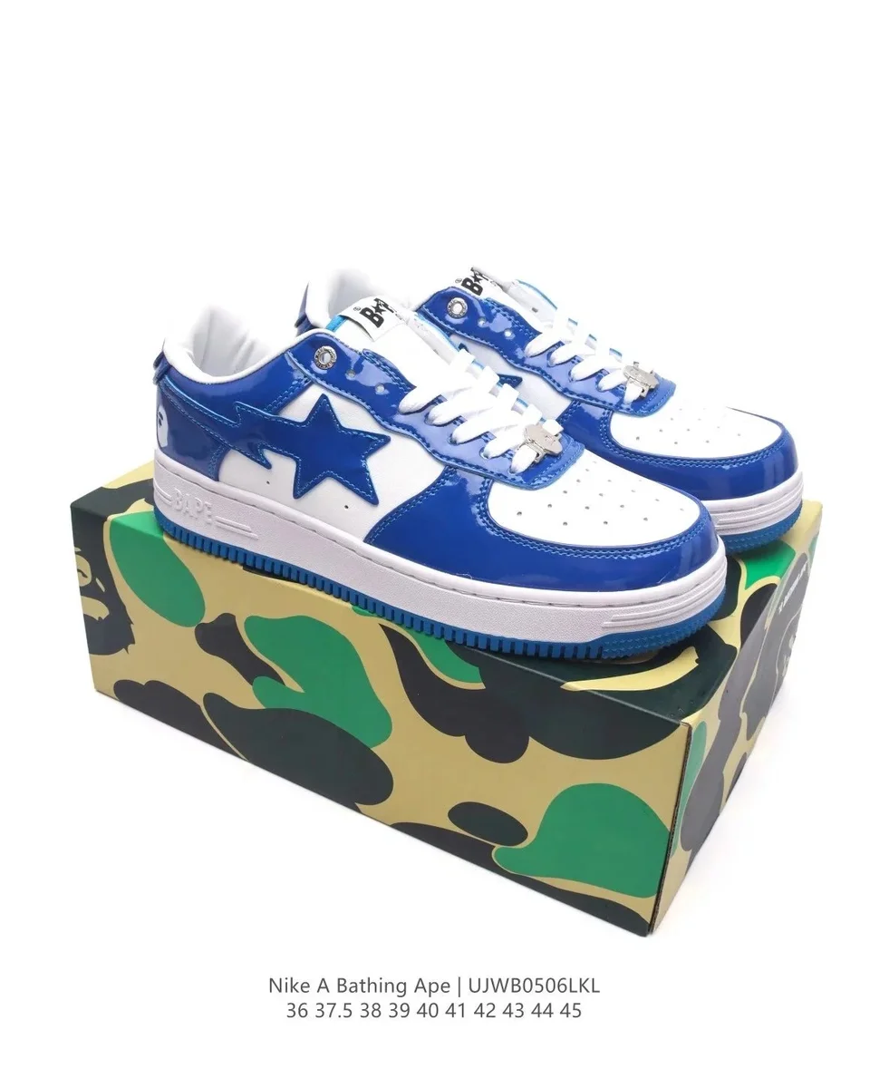 Nike x A Bathing Ape BAPE STA Blue/White Sneakers