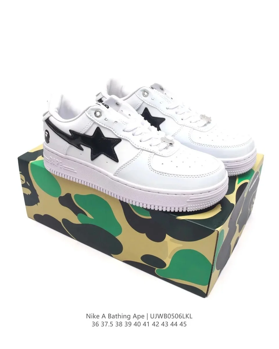 A Bathing Ape BAPE STA White/Black Sneakers