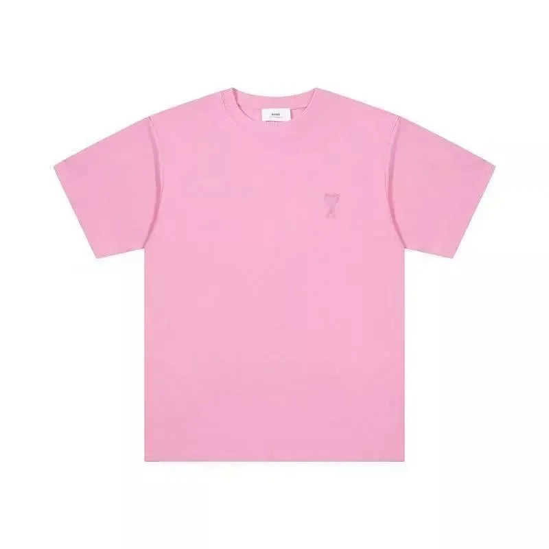 Ami Paris Pink Heart T-Shirt