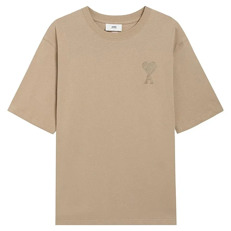 AMI Ami de Coeur Beige T-Shirt