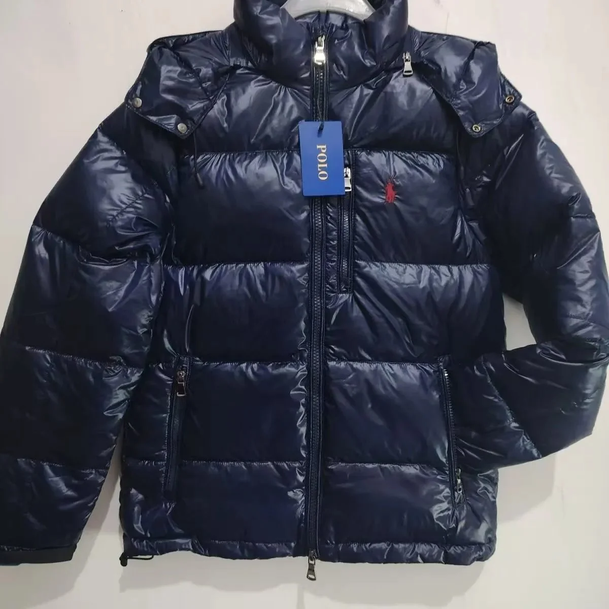 Polo Ralph Lauren Navy Blue Puffer Parka