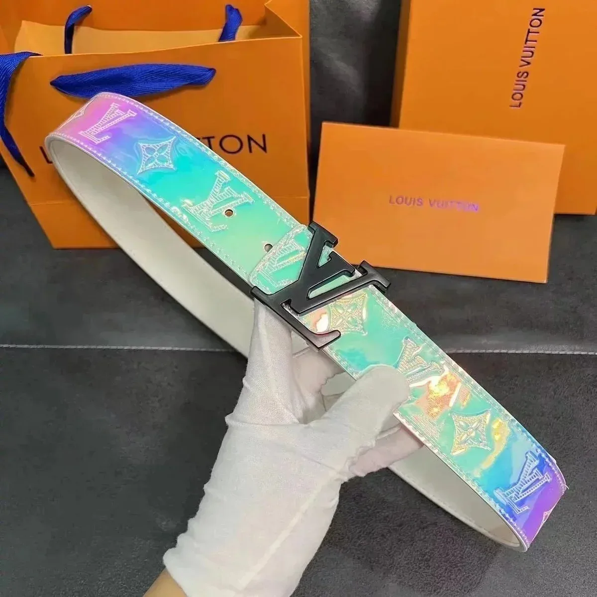 Louis Vuitton LV Monogram Belt Multicolor Belt