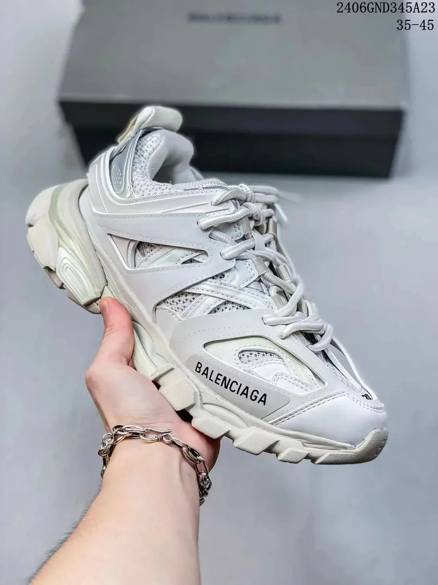 Balenciaga Track Triple White Sneakers