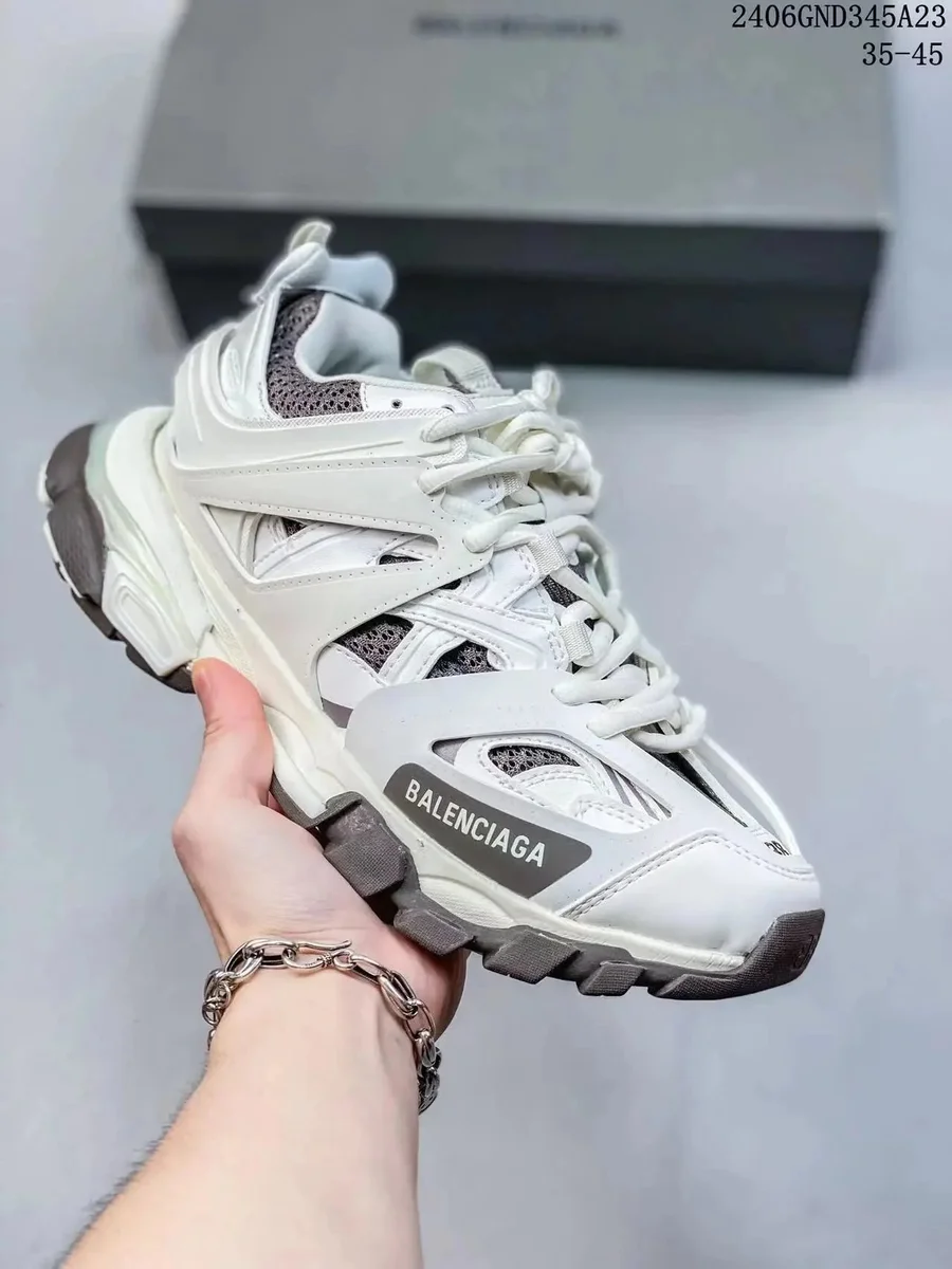 Balenciaga Track.3.0 Triple White Sneakers
