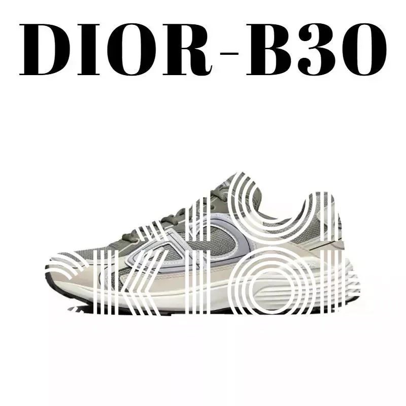 Dior Dior B30 Grey Sneakers Grey