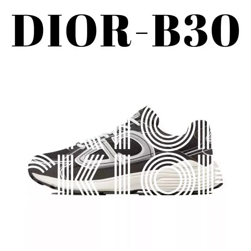 Dior B30 Black/White Sneakers
