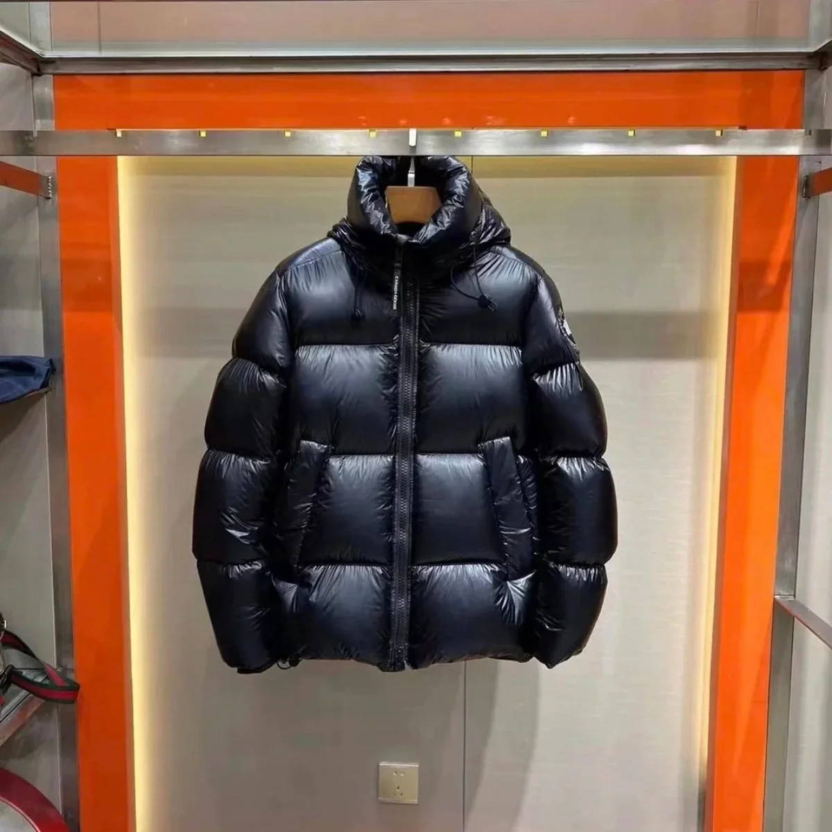 Canada Goose Expedition Black Puffer Jacket